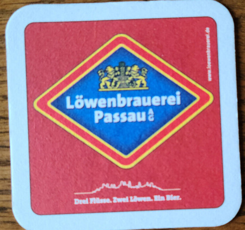 Neuer bierdeckel aus passau - neuer,