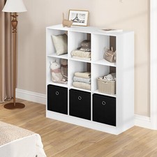 Regal 9 Fächer Weiß