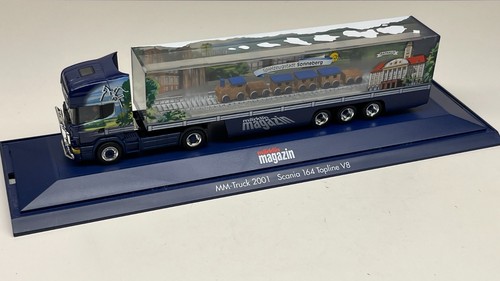 Scania 164 koffer sattelzug - koffer-sattelzug, "