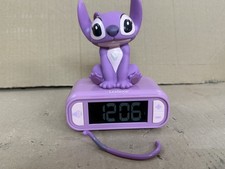 Lexibook Angel Nachtlicht Wecker mit besonderen Klingeltönen - lila