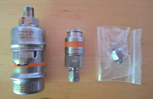 Swagelok qt4 kupplungsset - ss-qt4, -kupplungsset