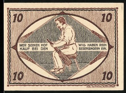 Notgeld unterweißbach 1921 - notgeld, unterweißbach,