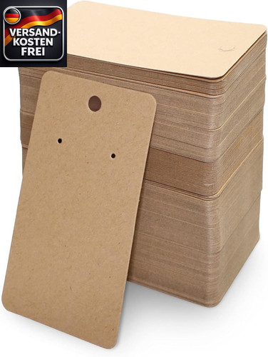 200 stk kraft papier blank - kraft,