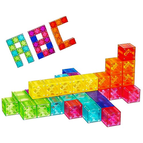 48stk blocks magnetic - magnetic, building