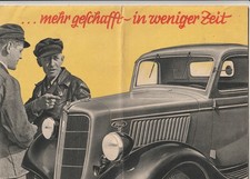 Prospekt Ford LKW Bus uralt