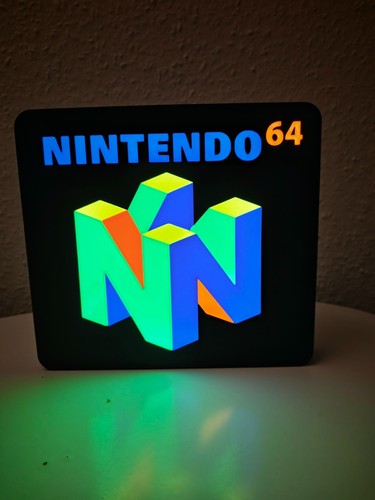 Nintendo n64 led lampe - 64,