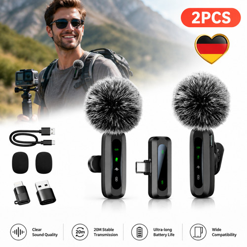 Usb lavalier mikrofon - usb-c,