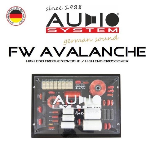 Audio system avalanche - fw,