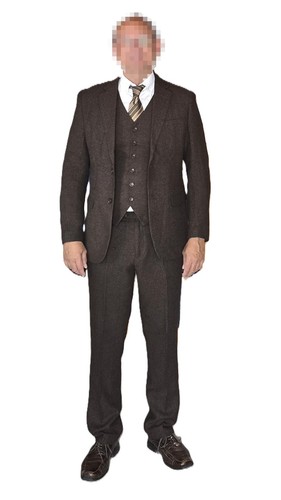 Tweed tuxedo herrenanzug - tuxedo,