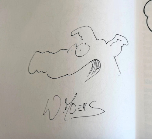 Originalzeichnung walter moers - walter,