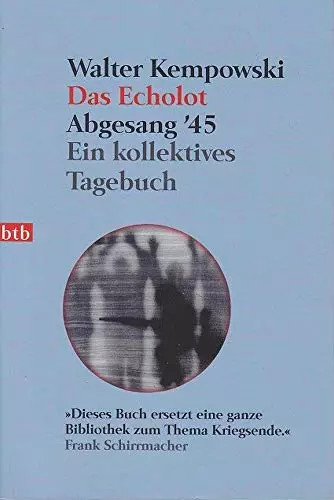 Das echolot abgesang - das,