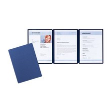 1 Bewerbungsmappe Square Blau