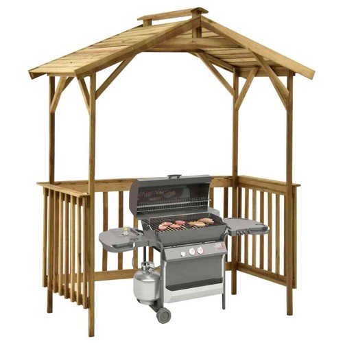Grillpavillon pavillon kiefer - pavillon,