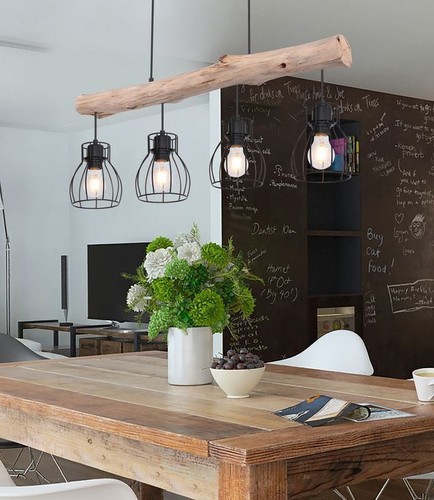 Led retro esstisch - led, lampe