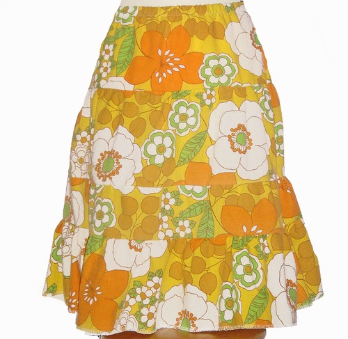 Stufenrock linie patchwork - stufenrock,
