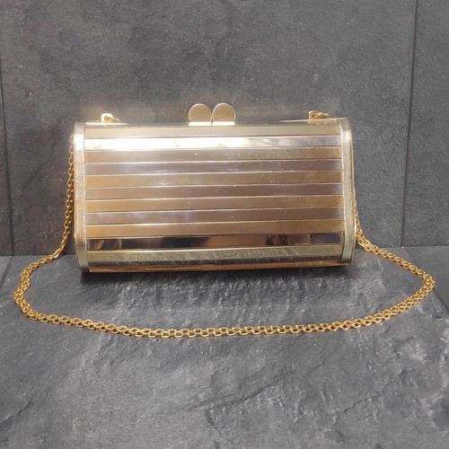 Vintage metall clutch - vintage,