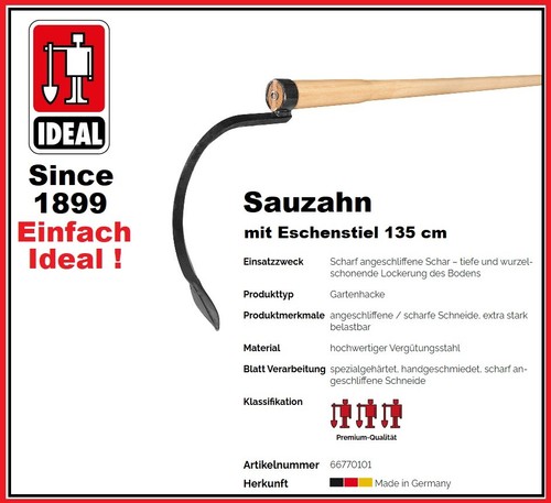 Ideal sauzahn gartenhacke - ideal,