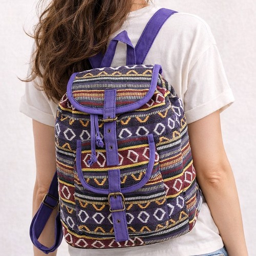 Rucksack tasche ethno backpack - tasche,