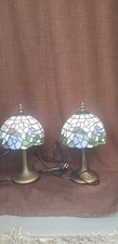 2 Paul Neuhaus  Nachttischlampe  Schreibtischlampe Tischlampe Tiffany Stil