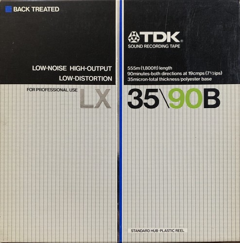 Tdk reel to - lx-b,