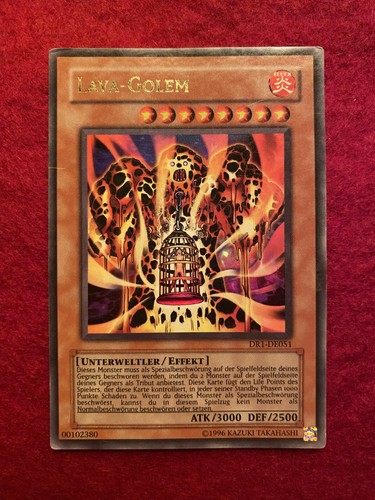 Lava golem - yu-gi-oh!, lava-golem