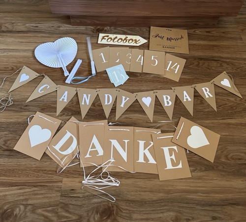 Hochzeits deko paket - hochzeits-deko,