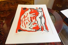 A.R. Penck, Farb-Litografie, 52 von 66 Exemplaren