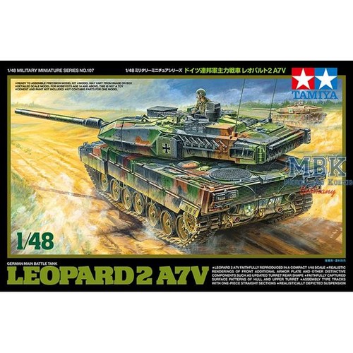 Tamiya 32607 leopard a7v - leopard, 2