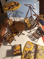 Vintage Barbie Gartenmöbel