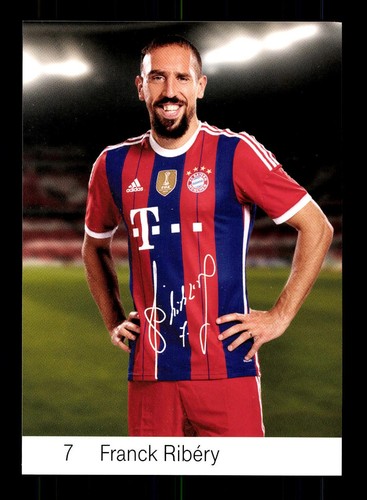 Franck ribery autogrammkarte - ribery,