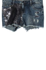 AMISU Jeansshorts Damen Kurze