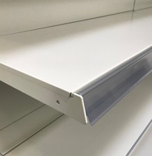 Scanningschiene Preisschiene Regal transparent Gondel 20x Bodenschiene L100cm