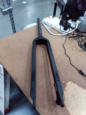 26" MTB Fahrrad Starre Gabels Carbon Kohlefaser 1-1/8" Gerade Scheiben Bremse QR