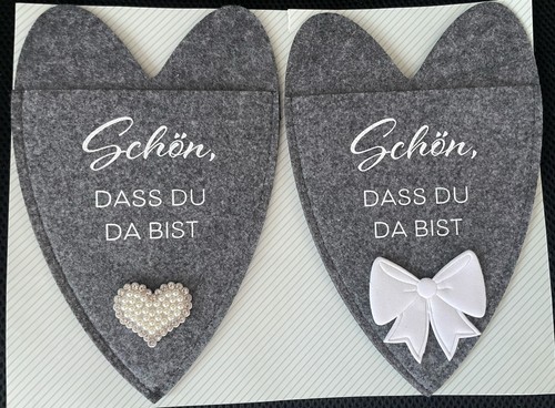 Edle tischdeko bestecktasche - edle,