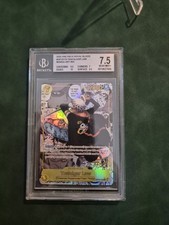One Piece Tcg / Trafalgar Law Manga Rare Op10-119 / Beckett Grading 7.5
