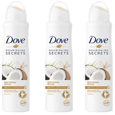3 x Dove Coconut Jasmine