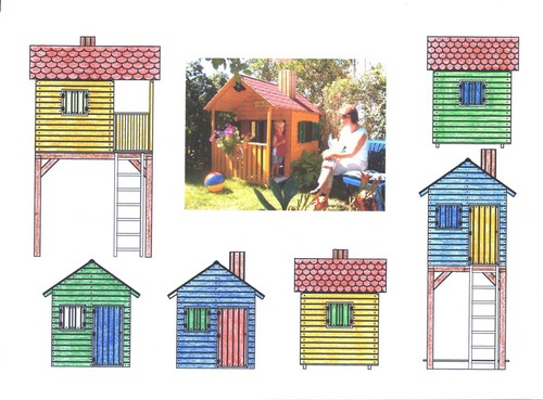 Bauplan für spielhaus - bauplan,