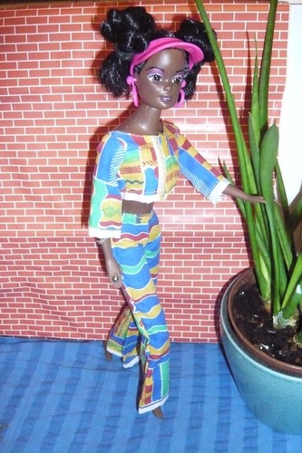 Afrikanische barbie puppe - barbie,