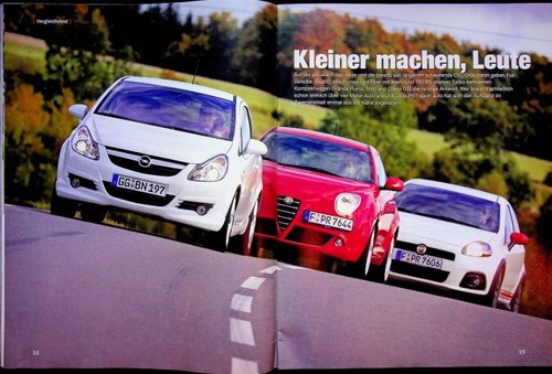 Sport auto 2008 opel - 11/2008, corsa