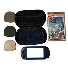 Sony Playstation Portable PSP E1004 Black + Zubehörpaket + Spiel