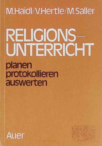 Religionsunterricht planen - :,