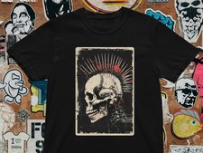 Punk Skull Mohawk T-Shirt