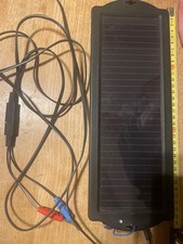 Solarpanel ca 35 x 12 cm m.LED