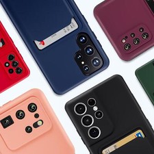 Hülle mit Kartenfach Samsung