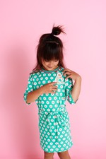 Mim-Pi 3/4-Arm-Kleid Blumen