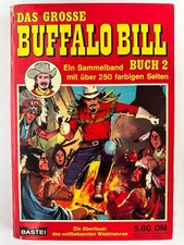 LASSO SONDERHEFT Nr. 2 Bastei Sammelband 1969 Hardcover Grosse Buffalo-Bill-Buch