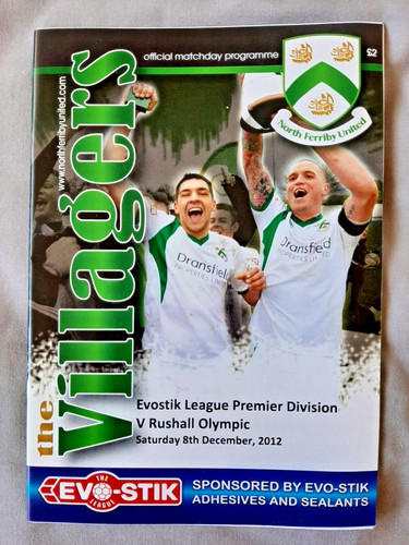 North ferriby united rushall - ferriby,