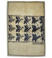 ECK4257 Design Hochwertiger Wollteppich Tibet Nepal Teppich Wolle 157 x 107 cm