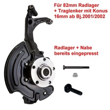 Achsschenkel komplett links ab