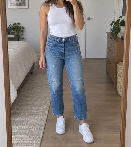 Levis 501 jeans - blau, l36